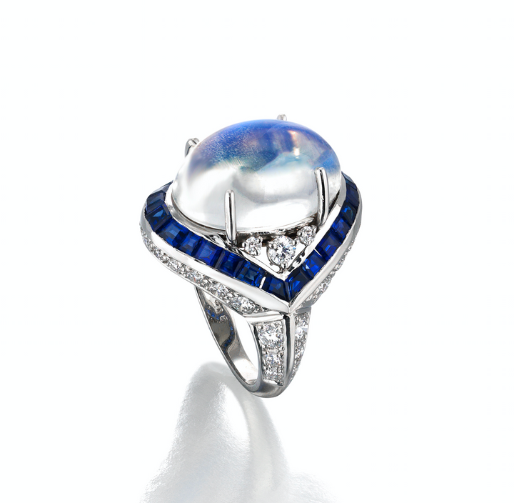 Vintage Oscar Heyman Ruby and Diamond Cluster Dress Ring - Jewellery  Discovery